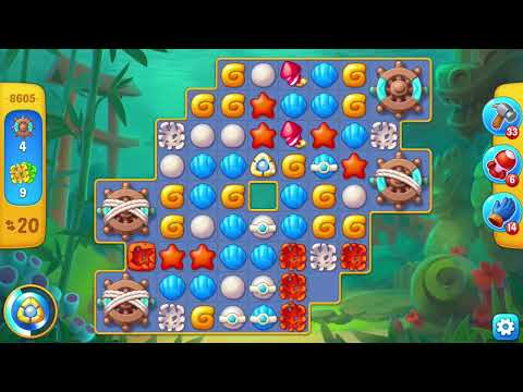 [FISHDOM Walkthrough] Level 8605 Super Hard