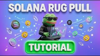 Launch Meme Coin Principle | Rug Pull Mechanism (Solana 2026) thumbnail
