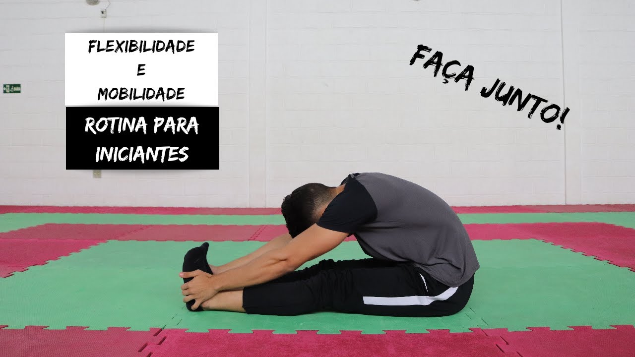 Rotina de Flexibilidade e Mobilidade para Iniciantes (FAÇA JUNTO) | Alongamentos