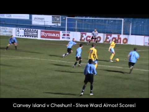 Canvey Island 2 - 0 Cheshunt - 13/12/11 - Steve Ward Shot