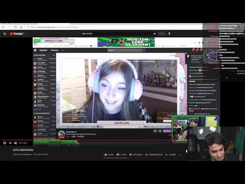 Orochi reagindo ao Dilera e a Jessjessjessu (tioorochitwitch)