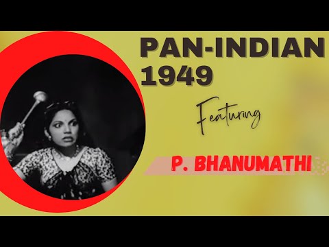 1949 - A musical Pan Indian tour with P.Bhanumathi via Gemini Pictures.