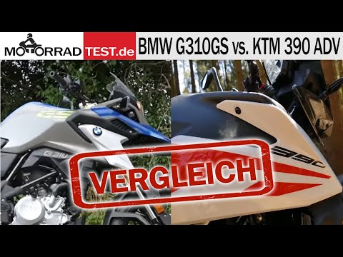 BMW G310GS vs. KTM 390ADV | Vergleich der beiden leichten A2-Motorräder