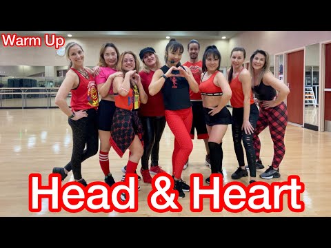 Head & Heart by Joel Corry x MNEK - Zumba Warm Up - Basic and Simple - JamieZumba - 줌바댄스