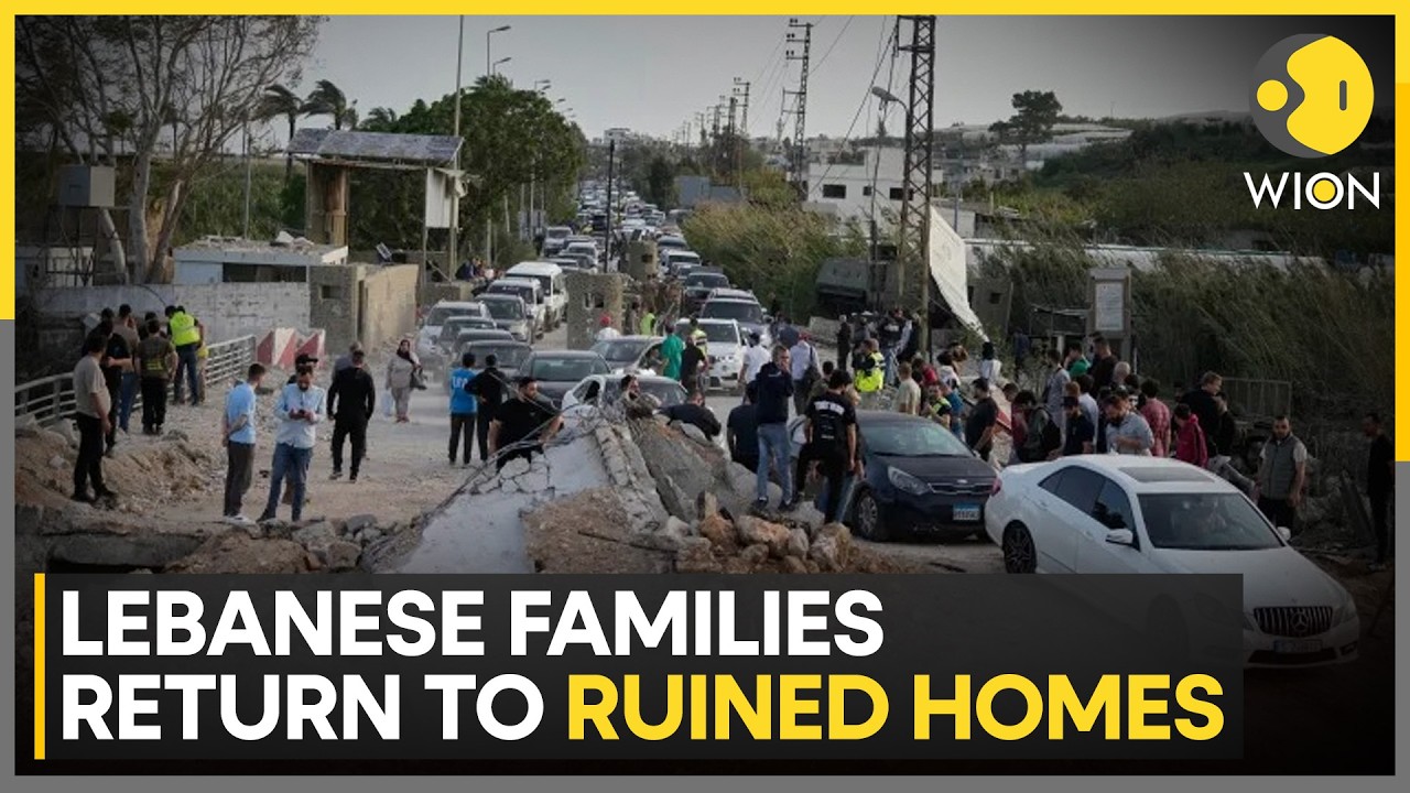Lebanon Counts its Losses As Displaced Families Returned Home | WION