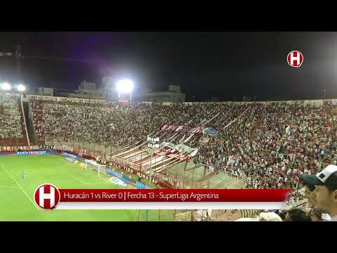 "Huracán 1 vs River 0 - Fecha 13 - Quemerizados" Barra: La Banda de la Quema • Club: Huracán