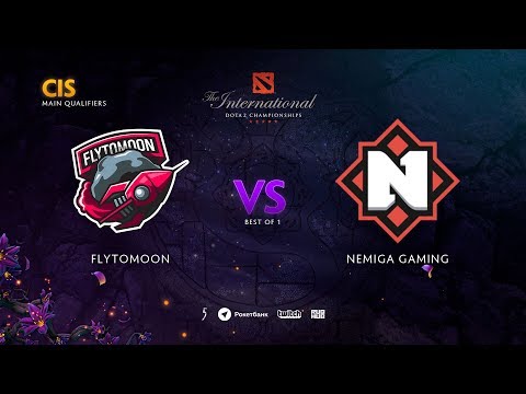 FlyToMoon vs Nemiga Gaming, TI9 Qualifiers CIS, bo1 [Lex & 4ce]