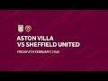 Aston Villa 3-3 Sheffield United | Extended highlights