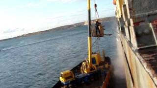 preview picture of video 'A. HILIOS ltd. Hydroblasting/Hull Cleaning 1200 bar in Perama area'