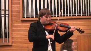 Ilya Tarasenko, viola, plays Fantasia 