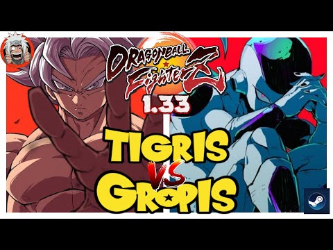 DBFZ Tigris vs Gropis (Jiren, GokuSSB, GokuUI) vs (SuperBaby2, Zamasu, Frieza)