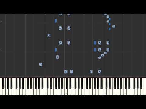 Leon Minkus Entrance Of Kitri And Basilio from Don Quixote   Easy Piano Tutorial   piano facile