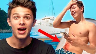YACHT LIFE *stung by a jellyfish | Brent Rivera's Dream Vacation EP 5