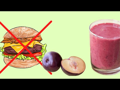 Smoothie me pjepër dhe kumbulla