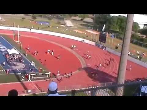 UIL Region 1 6A Heat 2 Boys 4X200M Relays 1May2015