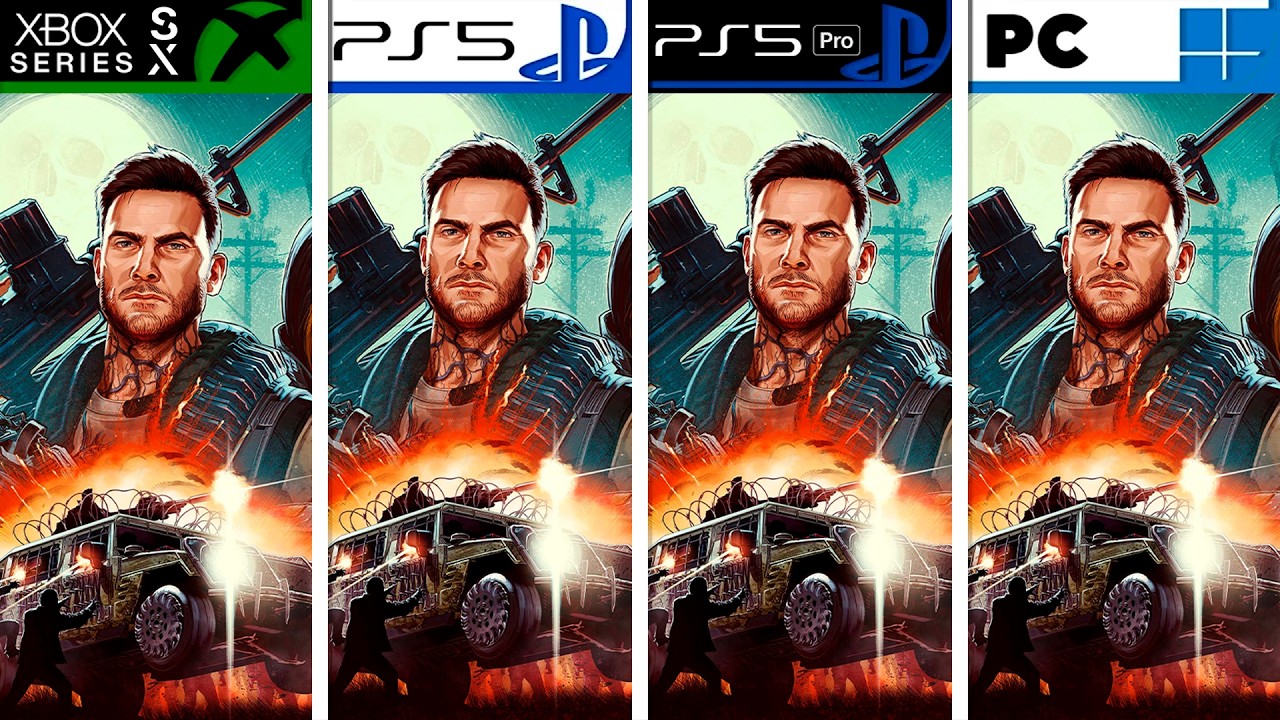 John Carpenter’s Toxic Commando | PS5 - PS5 Pro - PC - Xbox Series S/X | Graphics Comparison