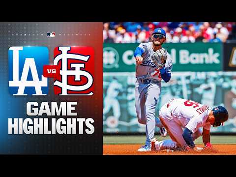 세인트루이스 VS LA다저스 1:4 MLB 스포츠하이라이트