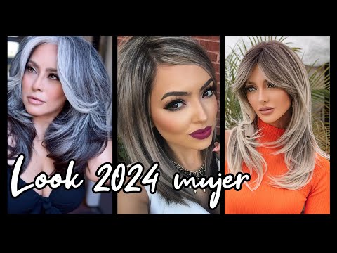 LOOK PARA MUJER 2024 #moda #tendency #tintesdecabellodemoda2024 #cortedecabello #cortesdemoda