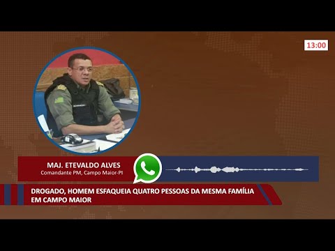 Drogado, homem esfaqueia quatro pessoas da mesma família em Campo Maior 01 11 2021