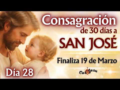 🔴🧺 DÍA 28 -  CONSAGRACIÓN A SAN JOSÉ | CANASTO A SAN JOSÉ ❤️