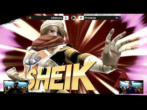 Sink or Swim 106 WR3 - k9sbruce (Sheik) vs Proctavia (Donkey Kong)
