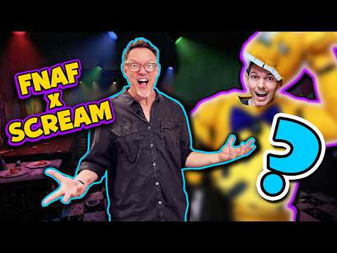 Our FNAF x SCREAM Cosplay Made Matthew Lillard SCREAM!