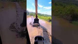 River silt treatment process- Good tools and machinery make work easy