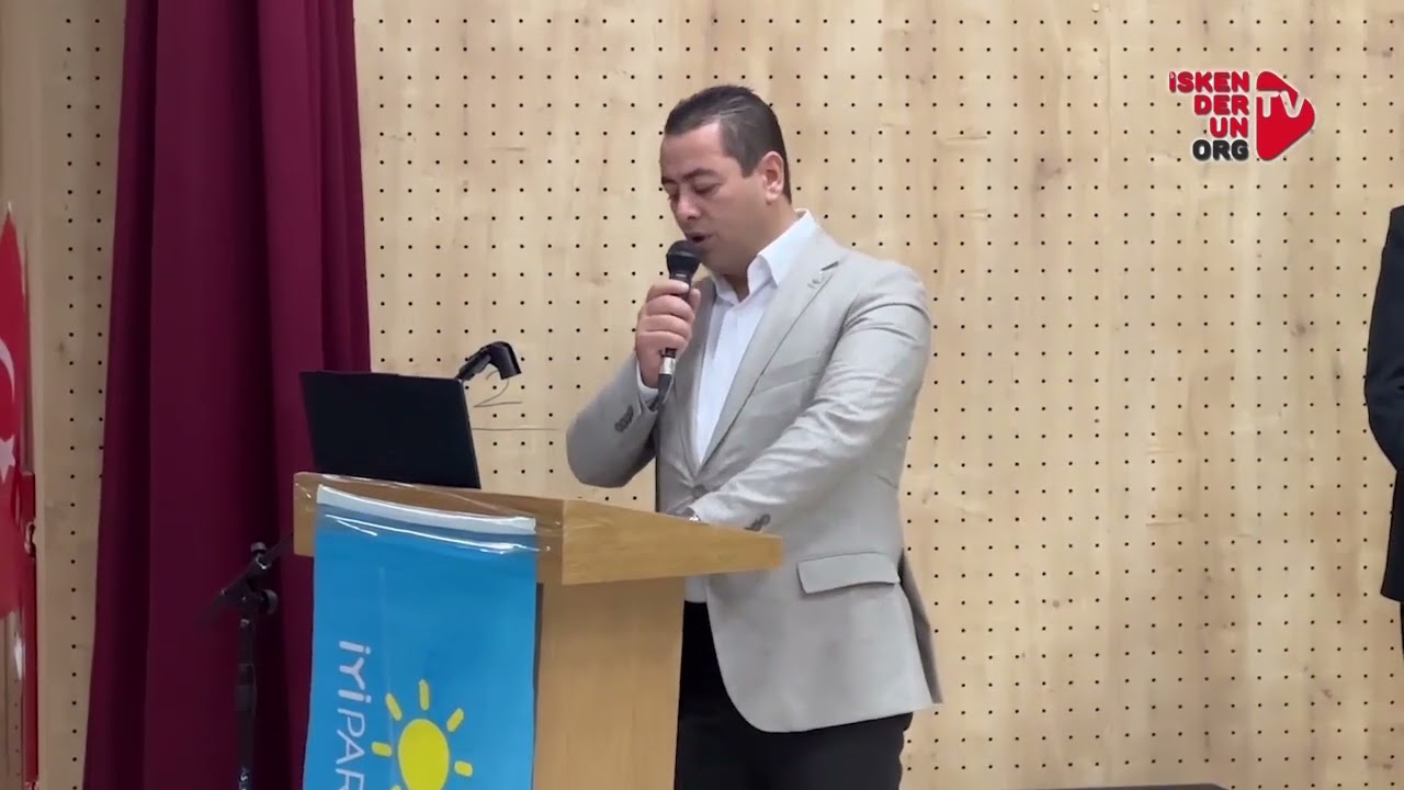 İYİ Parti İskenderun'da 4. Olağan Genel Kurulunu yaptı…