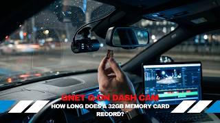 GNET G-ON Dash Cam | How Long Does a 32GB Memory Card Record