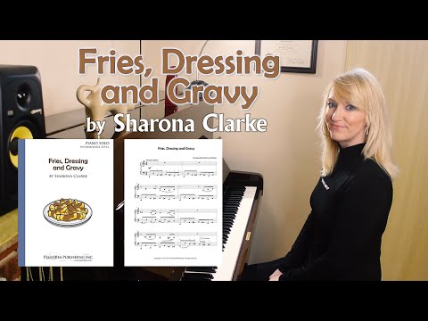 Fries Dressing and Gravy - Sharona Clarke | FAST PIANO BOOGIE