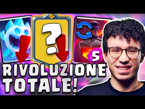 CAMBIA TUTTO: NERF AGLI SPIRITI, EROI,CAMPIONI E TANTO ALTRO! - CLASH ROYALE ITA