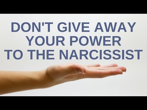 Don't Give Away Your Power to the Narcissist (or other toxic person)