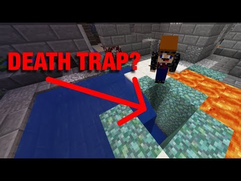 THE DEATH TRAP! Infinity Dungeon EX #3 (Minecraft PE)