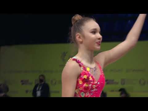 Bianca Ema Gajsak (CRO) - Rope Q - 2020 European Championships Kyiv