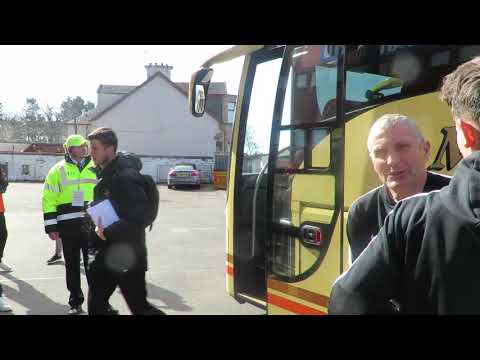 Dundee United FC - Team Arriving For Irn Bru Cup Final - 26 March 2017