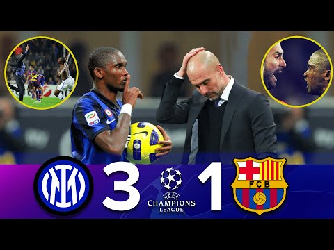 The Day Samuel Eto'o Finally Get Revenge and Destroyed Pep Guardiola