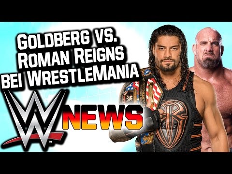 Goldberg vs. Roman Reigns bei WrestleMania?, Chavo Guerrero vor Rückkehr? | WWE NEWS 88/2016 Video