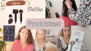 Wir testen den FeeKaa Ionenhaartrockner | Wie gut ist der Haarföhn wirklich? | Glänzende Haare?
