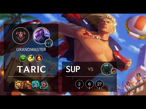 Taric Support vs Pyke - KR Grandmaster Patch 11.17