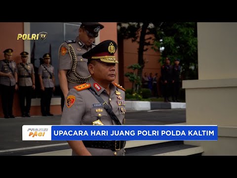 KAPOLDA KALTIM AJAK PERSONEL TELADANI SEJARAH HARI JUANG POLRI