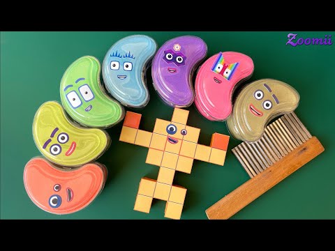 Numberblocks Satisfying Video l New Slicing Cutting ASMR Color #3