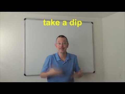 Learn English: Daily Easy English Expression 0510: take a dip