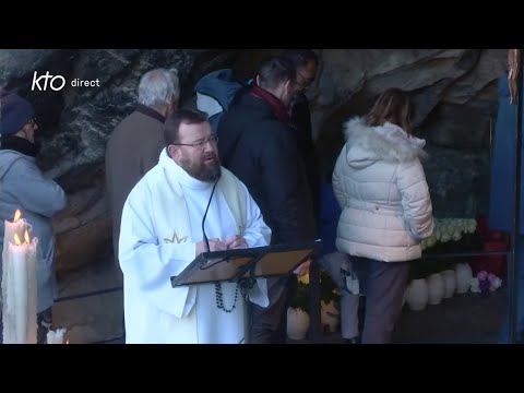 Chapelet du 28 décembre 2022 à Lourdes