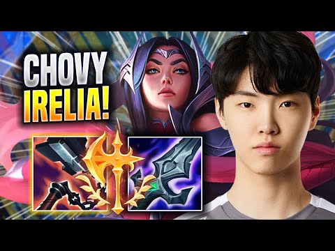 CHOVY IS A MONSTER WITH IRELIA! - GEN Chovy Plays Irelia MID vs Jayce! | Season 2023