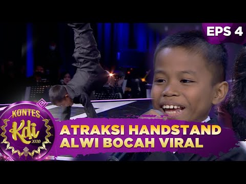 AMAZING! Atraksi Handstand Alwi Bocah Viral - Kontes KDI 2020 (24/8)