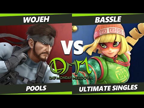 DAT Monday Meltdown 223 - wojeh (Snake) Vs. Bassle (Min Min) SSBU Ultimate Tournament