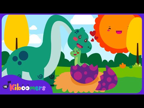 We're Going on a DINOSAUR EGG HUNT! 🦕🥚 Kids Song | The Kiboomers