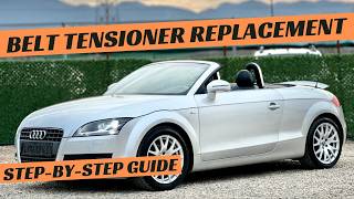 Audi TT 8J 2.0 TFSI Serpentine Belt Tensioner replacement BWA BPY
