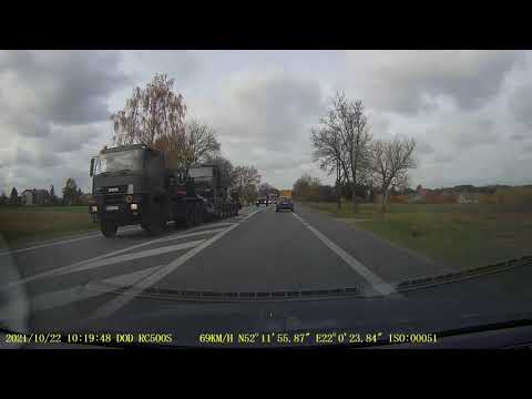 Kolumna WP - DK2 Warszawa - Siedlce - 22.10.2021