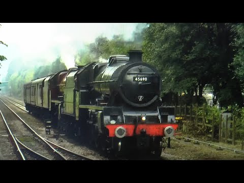 Jubilee LMS 45690 & 45699 Hebden Bridge 11/10/15